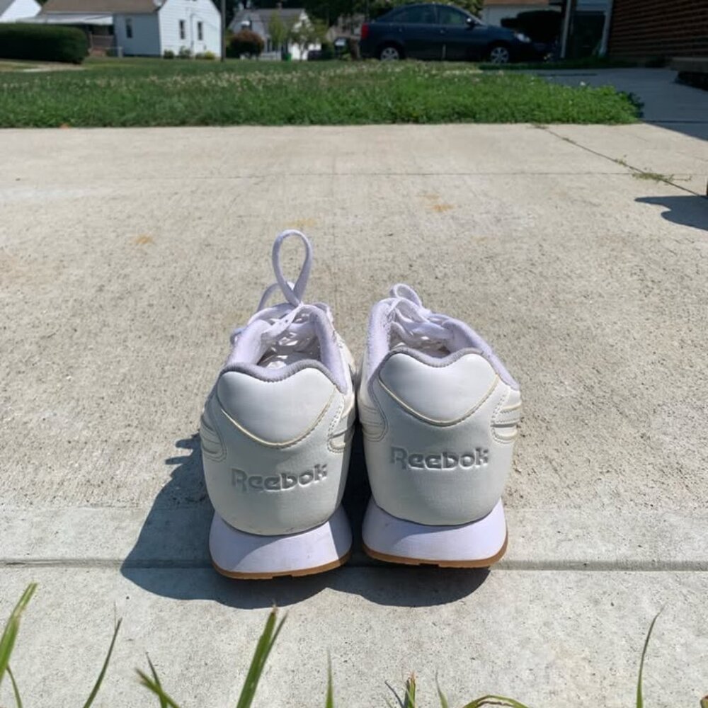 White Reebok Shoes - Picture 3 of 3